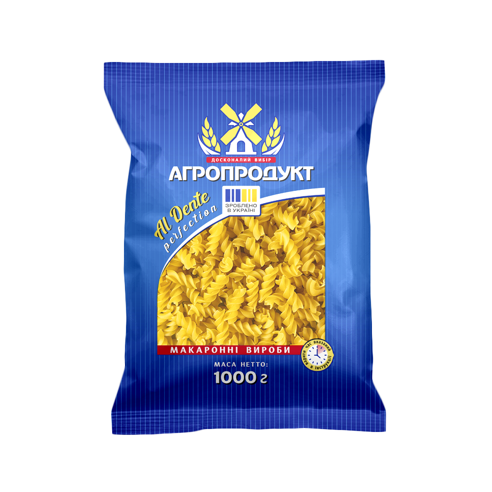 Макарони Al Dente Спіраль 1 кг